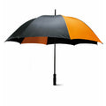 Black-Orange - Back - Kimood Storm Manual Open Golf Umbrella