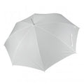 White - Front - Kimood Automatic Opening Transparent Dome Umbrella