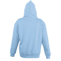 Sky Blue - Back - SOLS Childrens-Kids Slam Hooded Sweatshirt