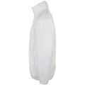 White - Side - SOLS Unisex Shift Showerproof Windbreaker Jacket