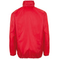 Red - Back - SOLS Unisex Shift Showerproof Windbreaker Jacket