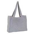 Grey Marl - Front - SOLS Marina Shopper Bag