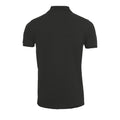 Black - Back - SOLS Mens Phoenix Short Sleeve Pique Polo Shirt