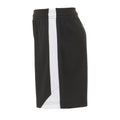 Black-White - Side - SOLS Mens Olimpico Football Shorts