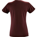 Burgundy - Back - SOLS Womens-Ladies Regent Short Sleeve T-Shirt