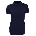 French Navy - Back - SOLS Womens-Ladies Perfect Pique Short Sleeve Polo Shirt