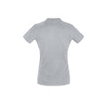 Grey Marl - Side - SOLS Womens-Ladies Perfect Pique Short Sleeve Polo Shirt