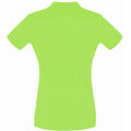Apple Green - Back - SOLS Womens-Ladies Perfect Pique Short Sleeve Polo Shirt