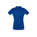Royal Blue - Side - SOLS Womens-Ladies Perfect Pique Short Sleeve Polo Shirt