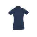 Denim - Side - SOLS Womens-Ladies Perfect Pique Short Sleeve Polo Shirt