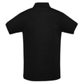 Black - Back - SOLS Mens Perfect Pique Short Sleeve Polo Shirt