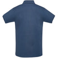 Denim - Back - SOLS Mens Perfect Pique Short Sleeve Polo Shirt