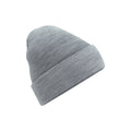 Ash - Front - Beechfield Unisex Original Cuffed Beanie Winter Hat
