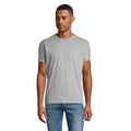 Pure Grey - Back - SOLS Mens Regent Short Sleeve T-Shirt