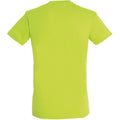 Apple Green - Back - SOLS Mens Regent Short Sleeve T-Shirt