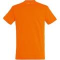 Orange - Back - SOLS Mens Regent Short Sleeve T-Shirt