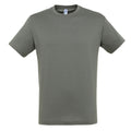 Zinc - Front - SOLS Mens Regent Short Sleeve T-Shirt