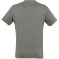 Zinc - Back - SOLS Mens Regent Short Sleeve T-Shirt