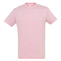Medium Pink - Front - SOLS Mens Regent Short Sleeve T-Shirt
