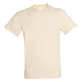 Natural - Front - SOLS Mens Regent Short Sleeve T-Shirt