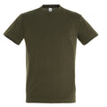 Army - Front - SOLS Mens Regent Short Sleeve T-Shirt