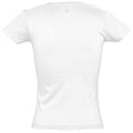White - Back - SOLS Womens-Ladies Miss Short Sleeve T-Shirt