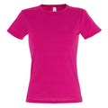 Fuchsia - Front - SOLS Womens-Ladies Miss Short Sleeve T-Shirt