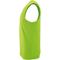 Neon Green - Side - SOLS Mens Sporty Performance Tank Top