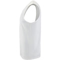 White - Side - SOLS Mens Sporty Performance Tank Top