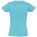 Blue Atoll - Back - SOLS Womens-Ladies Imperial Heavy Short Sleeve T-Shirt