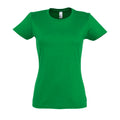 Kelly Green - Front - SOLS Womens-Ladies Imperial Heavy Short Sleeve T-Shirt