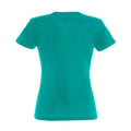 Emerald - Side - SOLS Womens-Ladies Imperial Heavy Short Sleeve T-Shirt