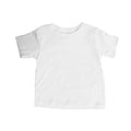 White - Front - Bella + Canvas Baby Crew Neck T-Shirt
