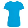 Sapphire Blue - Back - AWDis Just Cool Womens-Ladies Girlie Smooth T-Shirt