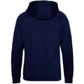 Oxford Navy-Arctic White - Side - AWDis Just Hoods Mens Contrast Sports Polyester Full Zip Hoodie