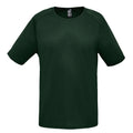 Forest Green - Front - SOLS Mens Sporty Short Sleeve Performance T-Shirt