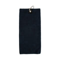 Navy - Front - Towel City Microfibre Golf Towel