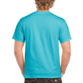 Lagoon Blue - Side - Gildan Mens Hammer Heavyweight T-Shirt