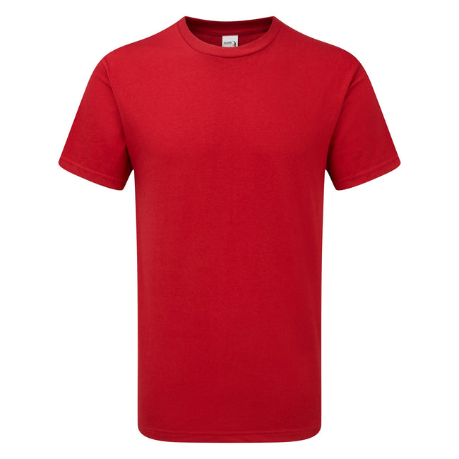 Sport Scarlet Red - Front - Gildan Mens Hammer Heavyweight T-Shirt