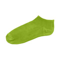 Bright Violet-Fluorescent Green-Fluorescent Pink - Side - Proact Womens-Ladies Microfibre Sneaker Socks (3 Pairs)