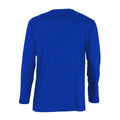 Royal Blue - Back - SOLS Mens Monarch Long Sleeve T-Shirt