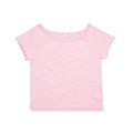 Soft Pink - Front - Mantis Womens-Ladies Flash Dance T-Shirt
