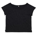 Black - Front - Mantis Womens-Ladies Flash Dance T-Shirt