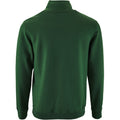 Bottle Green - Back - SOLS Mens Stan Contrast Zip Neck Sweatshirt