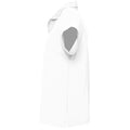 White - Side - SOLS Mens Summer II Pique Short Sleeve Polo Shirt