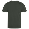 Olive Green - Back - Ecologie Mens Organic Cascades T-Shirt