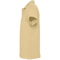 Sand - Side - SOLS Mens Spring II Short Sleeve Heavyweight Polo Shirt