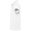 White - Side - SOLS Mens Spring II Short Sleeve Heavyweight Polo Shirt