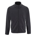 Charcoal - Front - SOLS Mens Norman Fleece Jacket