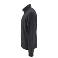 Charcoal - Side - SOLS Mens Norman Fleece Jacket